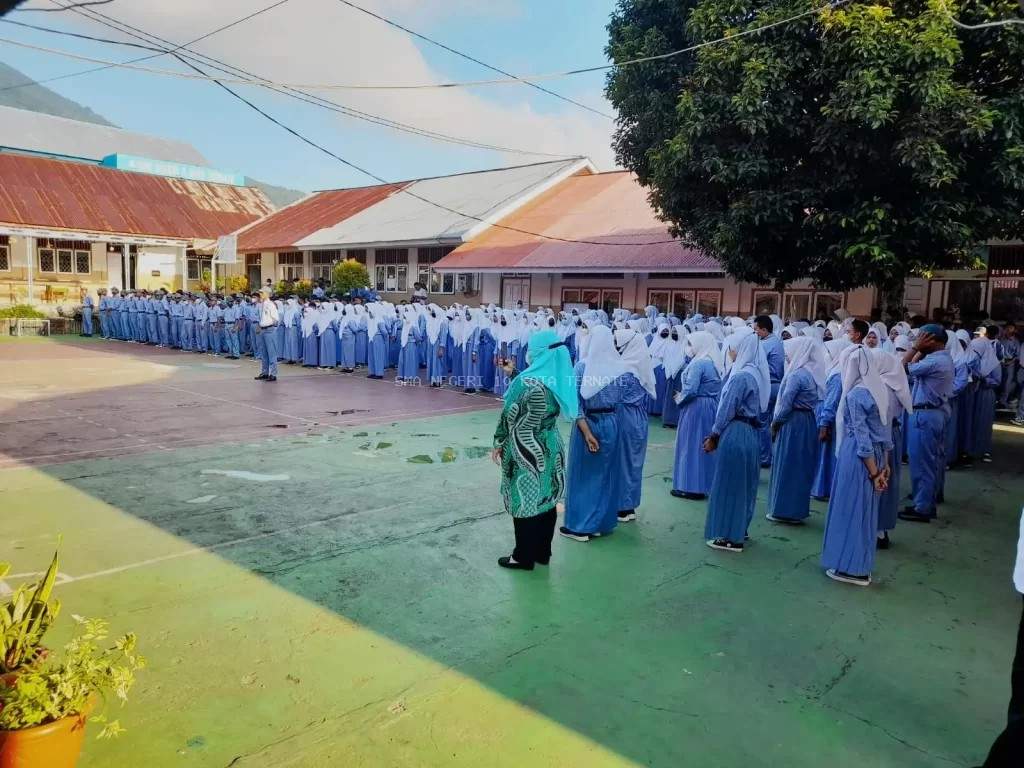 Kolaborasi SMAN 10 Ternate dan BNNP Malut Sukseskan Program P4GN
